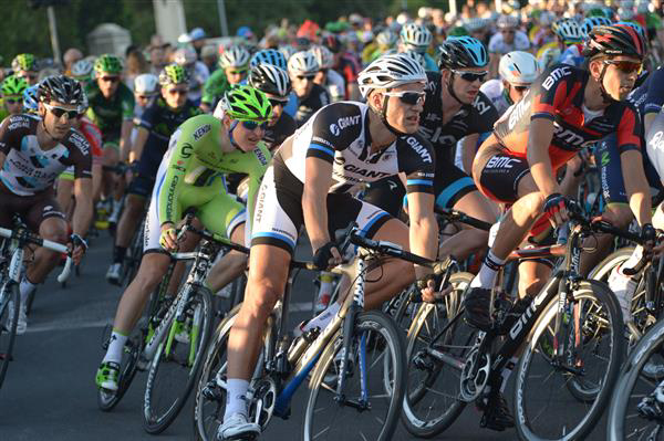 Kittel sitting in the pack